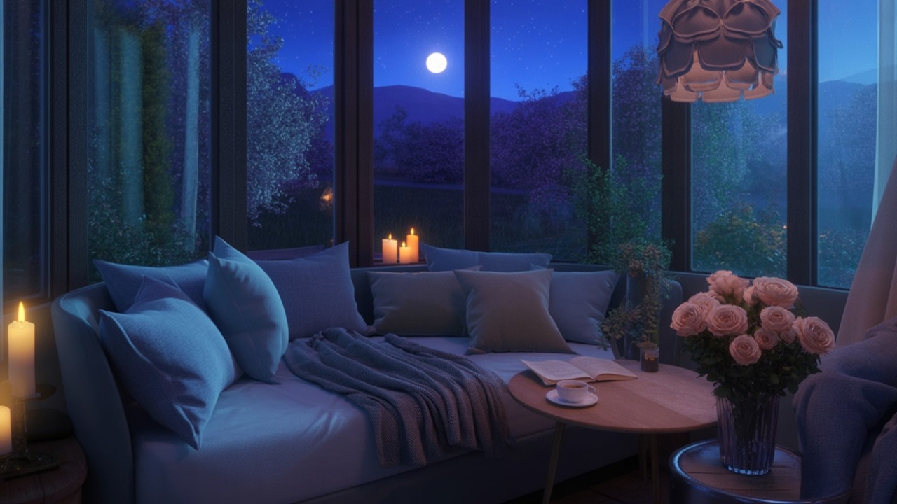 Rain Sounds for Sleeping | Black Screen  Rain & Thunder Deep Sleep 10 Hours | 