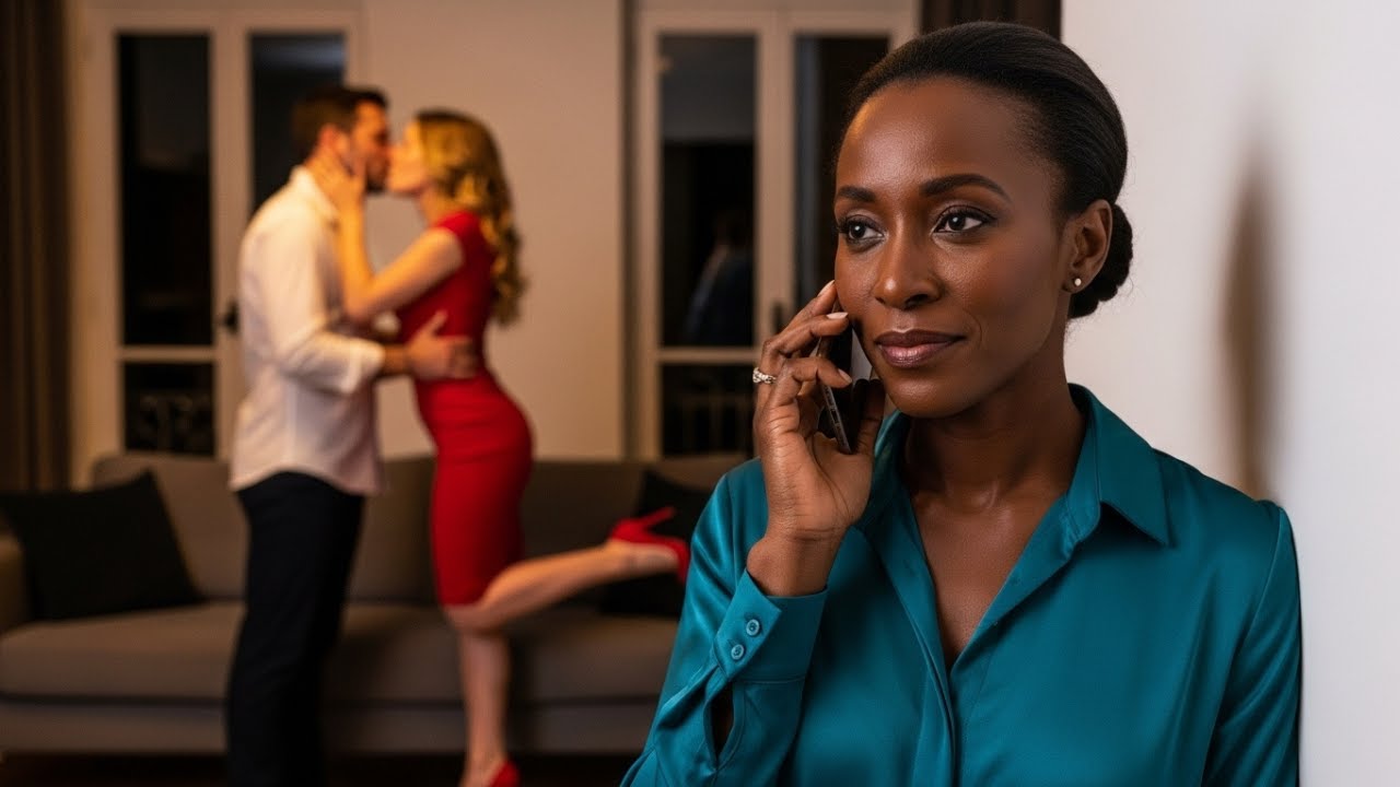 Il embrassa sa maîtresse devant sa femme, la voyant pleurer, mais elle sourit puis passa un appel