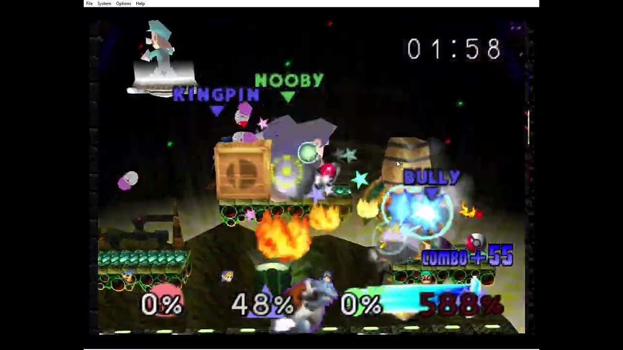 SMASH REMIX 1.2.2 - Matrix Mode + Lava in Planet Zebes Dreamland