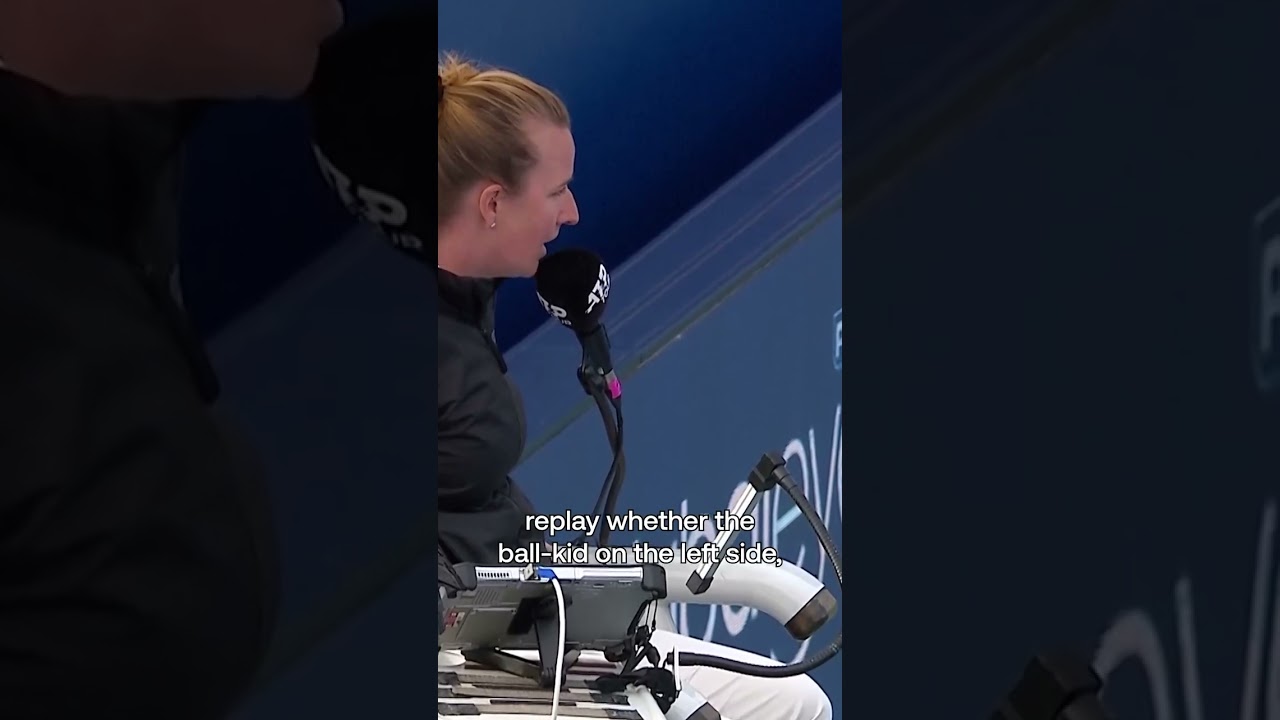 Throwback to this video review drama in Dubai between Felix Auger Aliassime and Alexander Bublik 😳