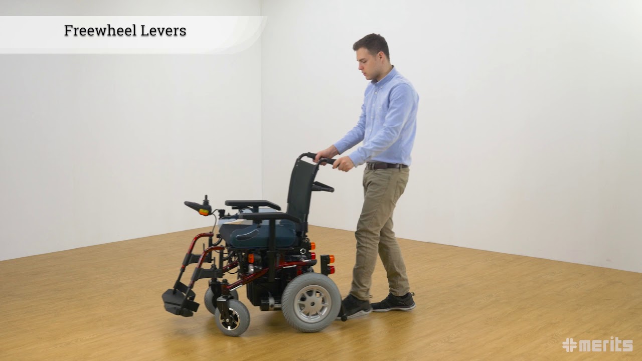 【Merits】 P200 Multi-adjustable Power Wheelchair