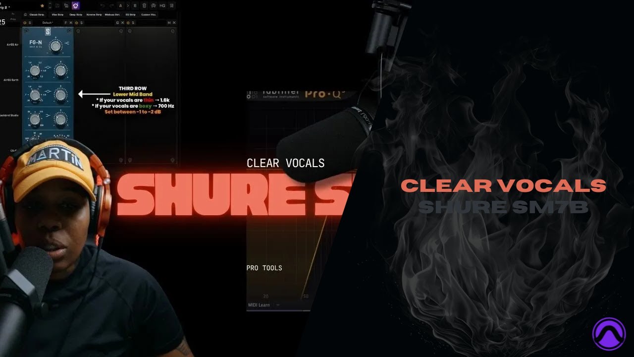 HOW TO GET: Clear Vocals with a Shure SM7B (Settings Included)