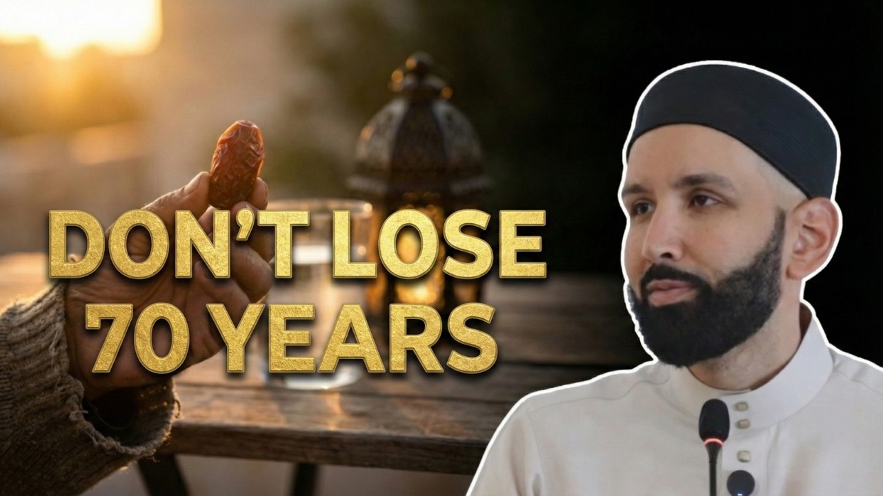 Why 1 Day of Ramadan Equals 70 Years | Dr. Omar Suleiman
