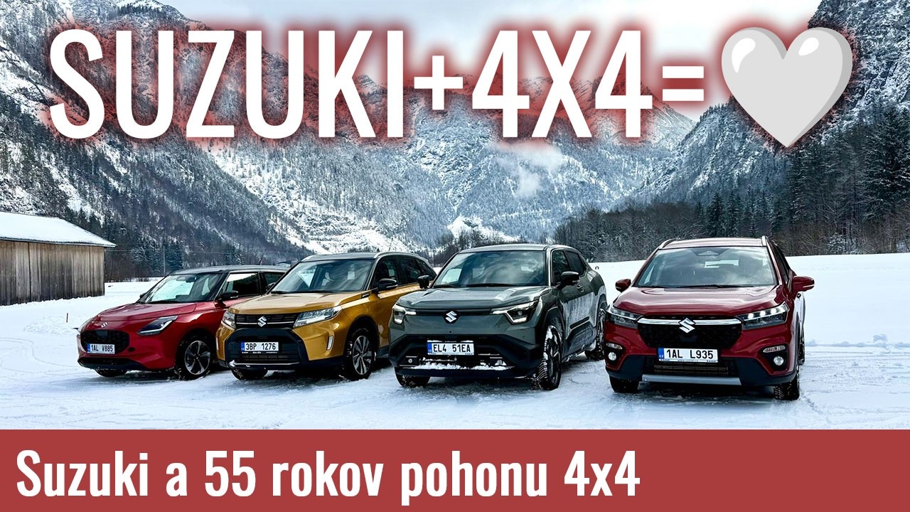 Suzuki AllGrip: Už 55 rokov dokazuje, že 4x4 nemusí byť drahé a nákladné na servis
