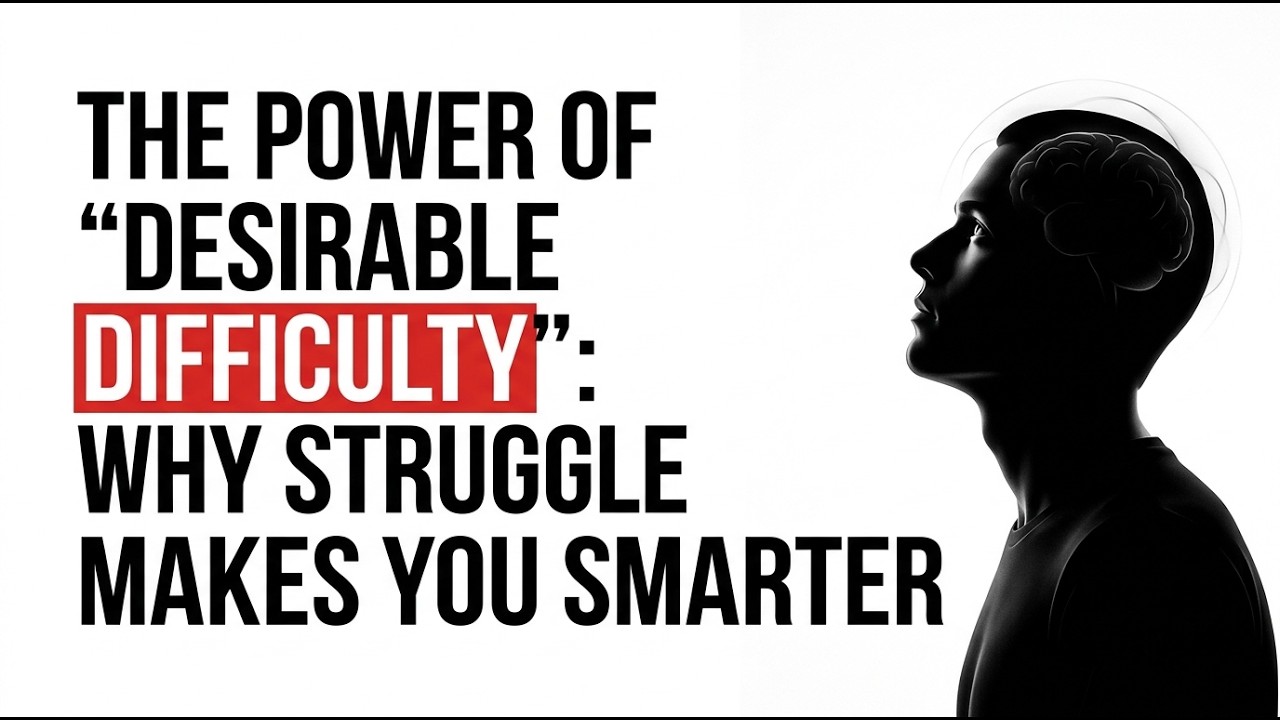 The Power of Desirable Difficulty Why Struggle Makes You Smarter
