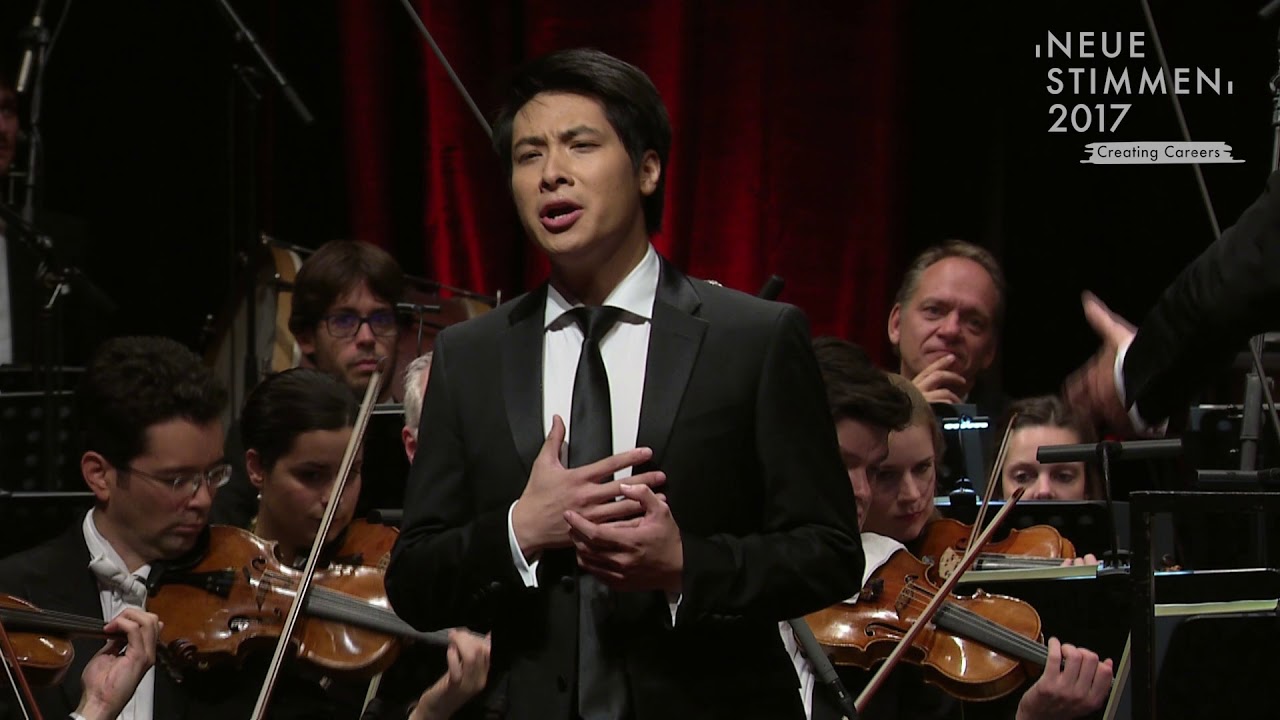 NEUE STIMMEN 2017 - Final: Mingjie Lei sings 