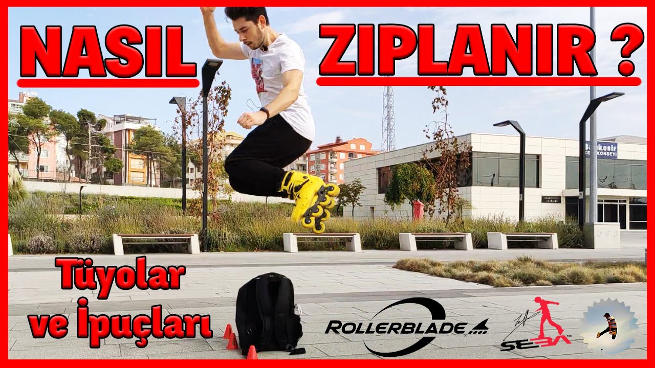 Paten İle Nasıl Zıplanır ? Tüyolar ve İpuçları - Paten Dersleri