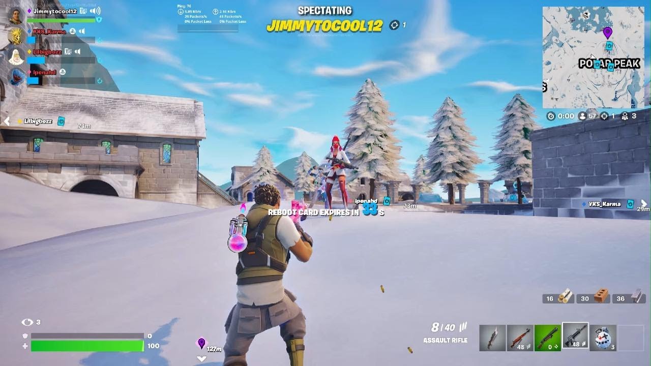 Fortnie Reload zero Build Squad's