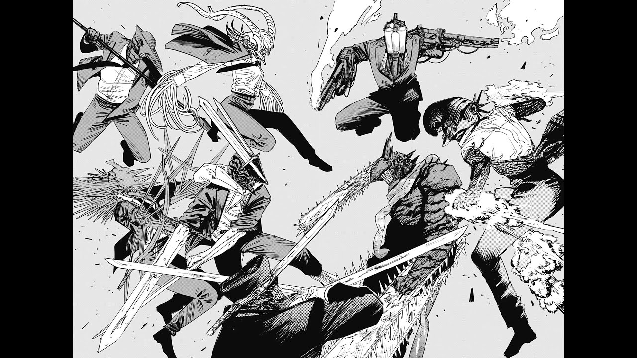 Denji vs División 5 | Chainsaw Man Manga