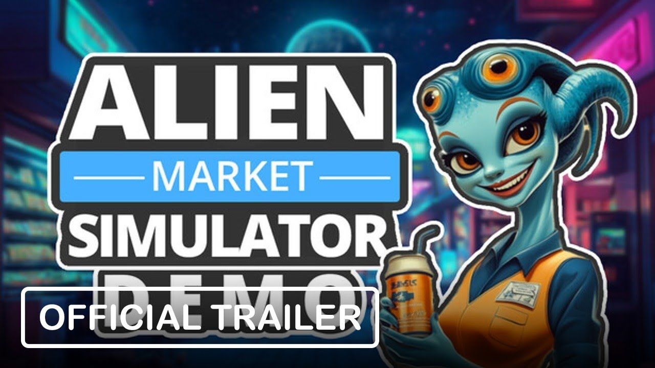 Alien Market Simulator - | Release Trailer | Action 2025