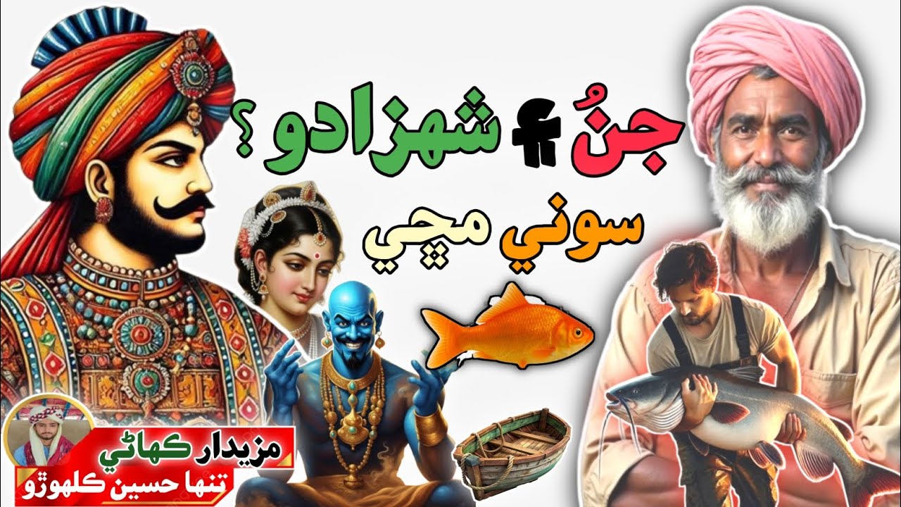 The Jinn and the Princess | Sindhi Stories | Sindhi Urdu Mix 