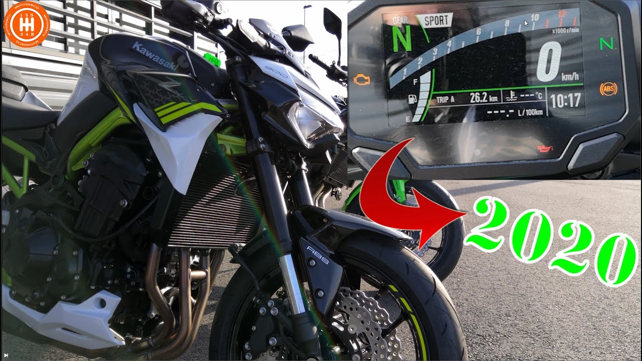 KAWASAKI Z 900 2020 : 95 CH et 47,5 CH 🧐