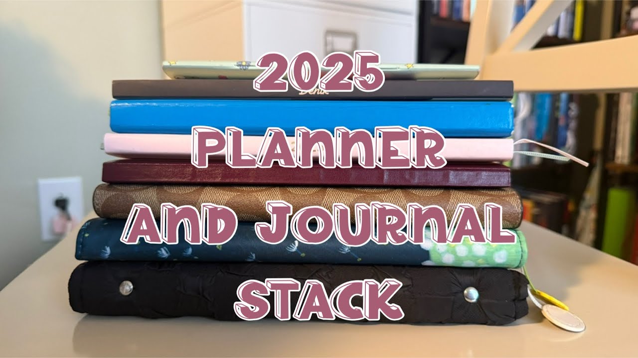 2025 Planner and Journal Stack