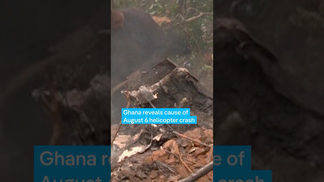 Ghana reveals cause of August 6 helicopter crash