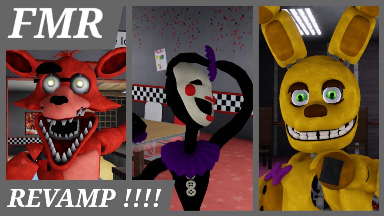 FMR: NUEVOS REDISE&Ntilde;OS a los ANIMATRONICS GRATIS y NUEVA INTERFAZ