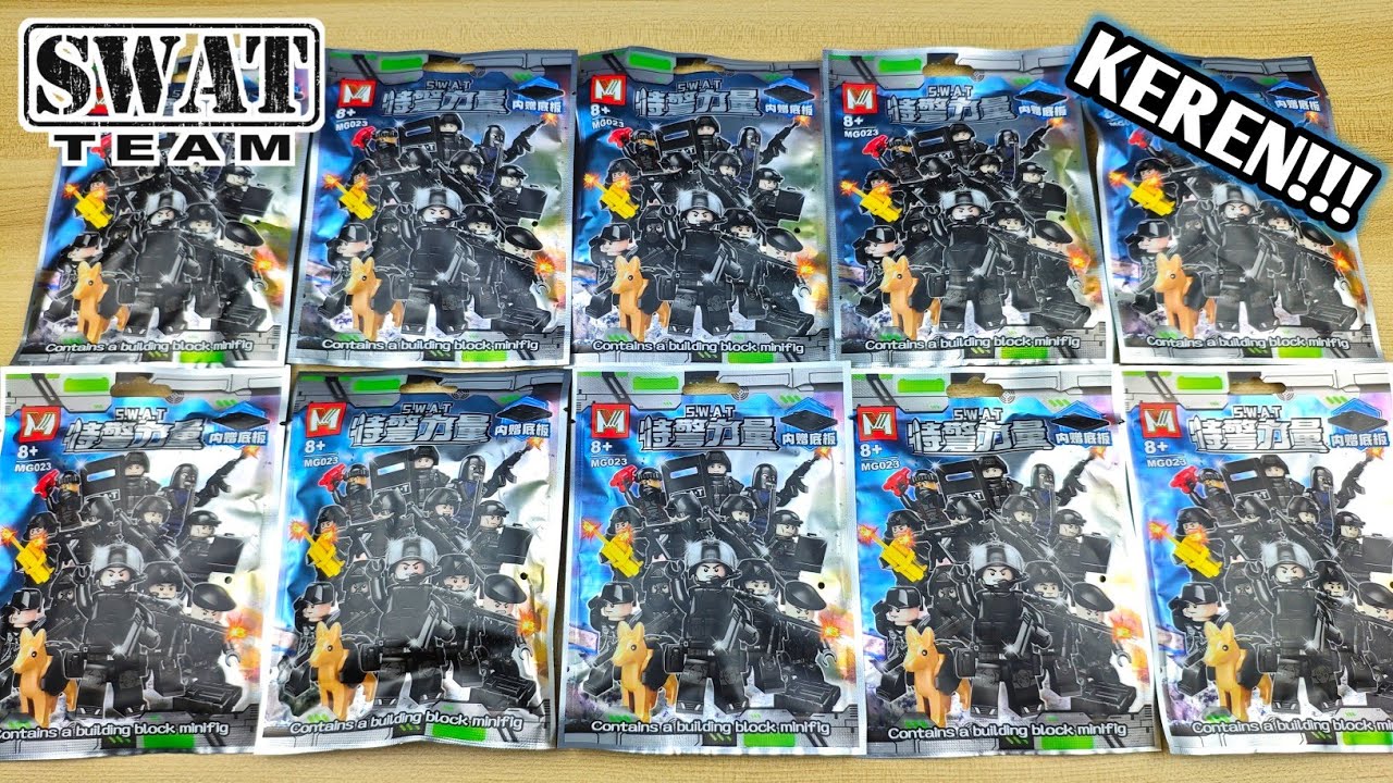 UNBOXING LEGO S.W.A.T Unofficial | BLIND PACK