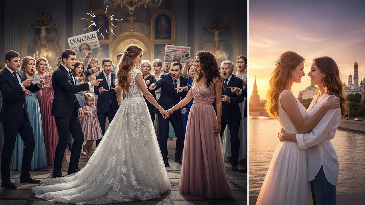 Невеста отвернулась от жениха на свадьбе и сказала: 