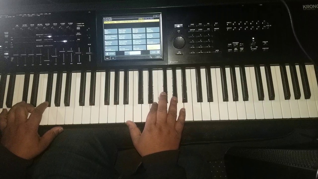 Loves train by Con Funk Shun piano tutorial