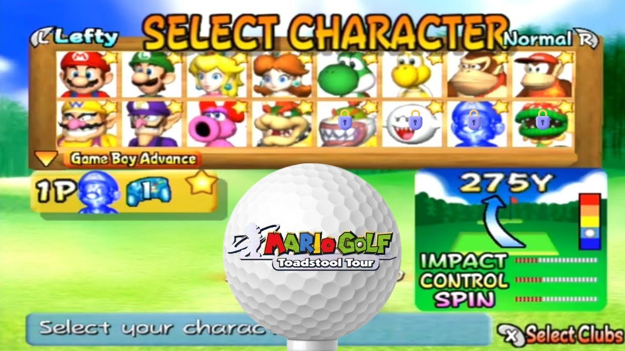 Unlock EVERY Character in Mario Golf in Under 3 Minutes
