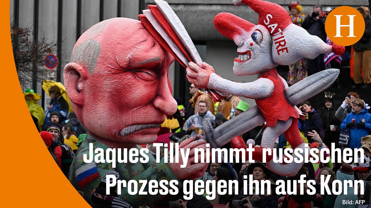 Karneval: Tilly reagiert mit neuem Putin-Wagen auf Prozess in Moskau