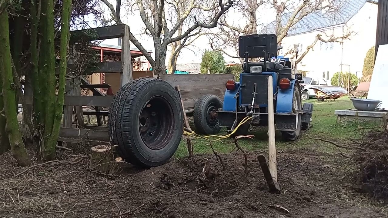trhání pařezů 🚜
