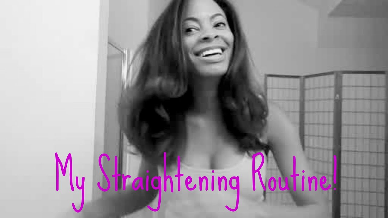 My Straightening Routine