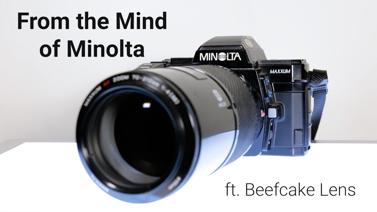 Minolta Maxxum 7000: The First Autofocus SLR!