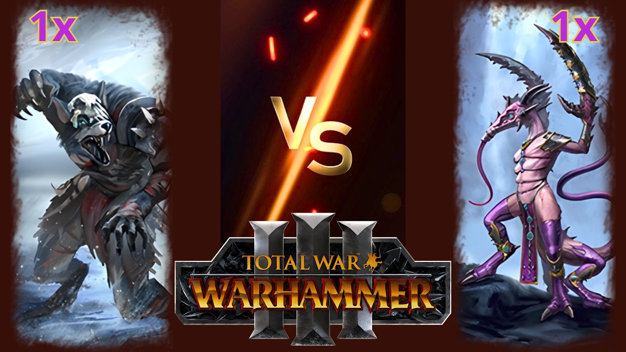Can Skin Wolves (Armoured) Beat Fiends of Slaanesh in Total War: Warhammer 3?