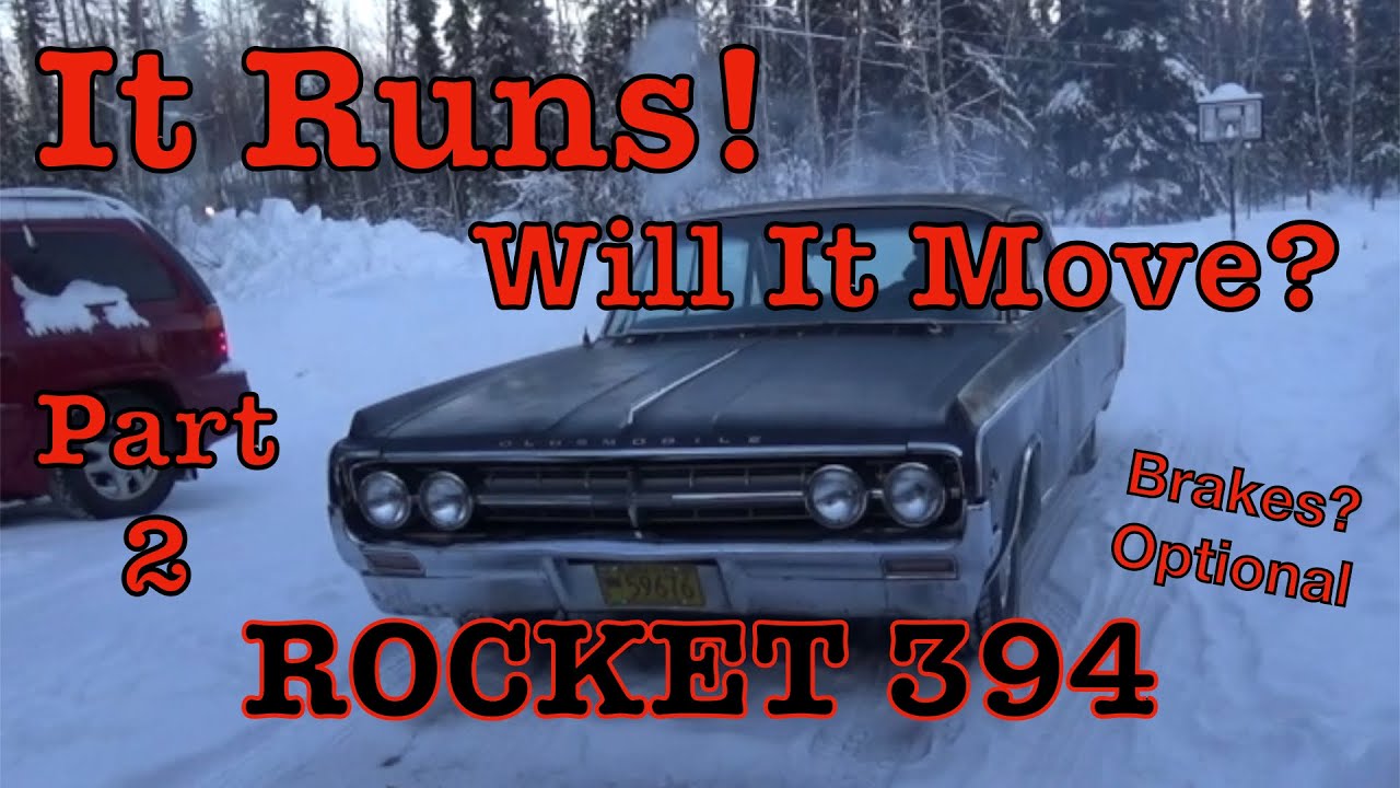 It Runs, Will It Move?  1964 Oldsmobile 98 Luxury Sedan Part 2