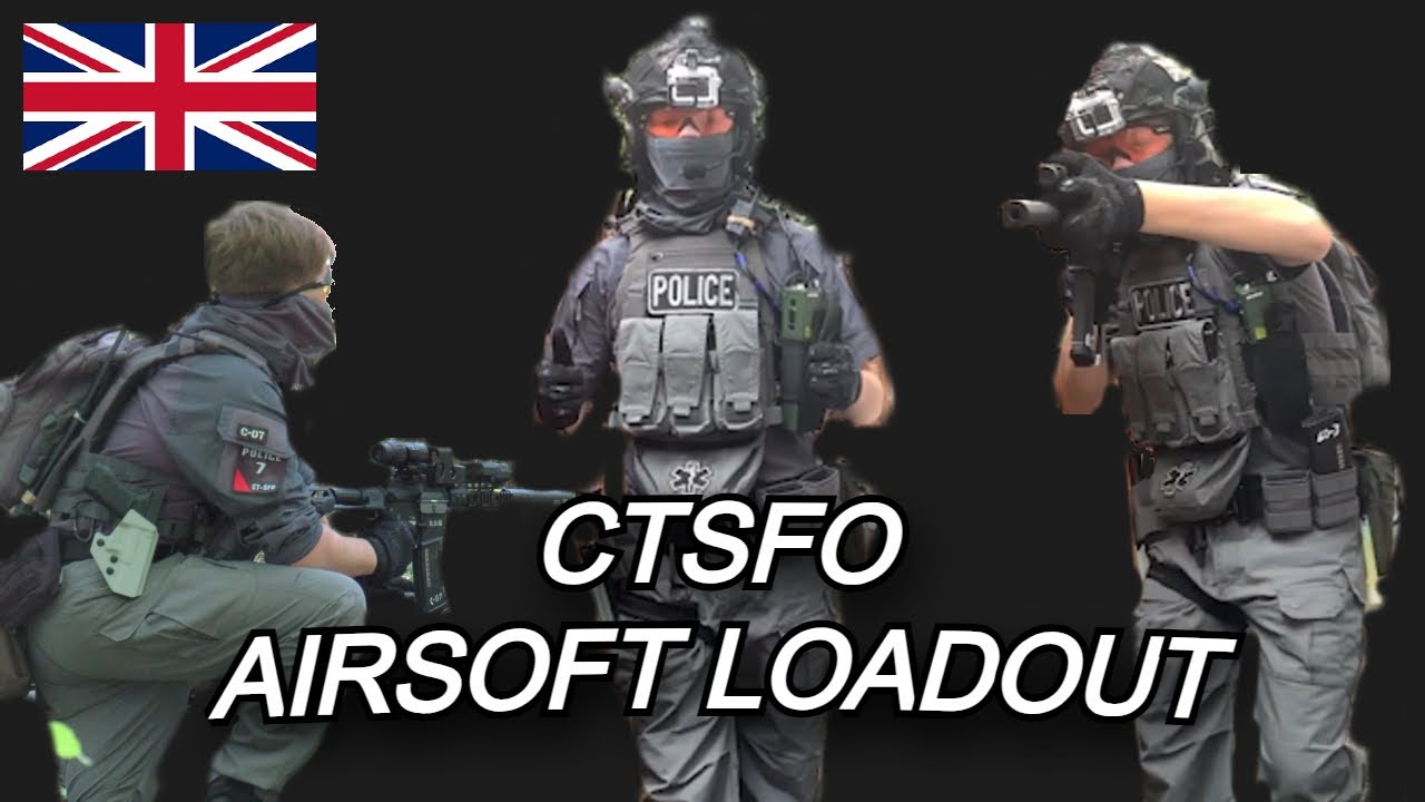 Crazy Airsoft CTSFO Police Loadout! August 2024