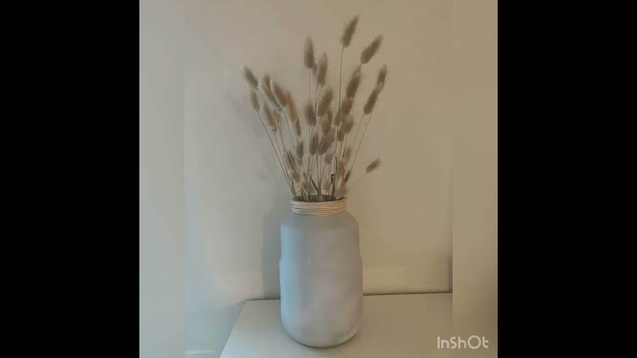Schnelle einfache Vase upcycling Idee mit alten Gläsern
