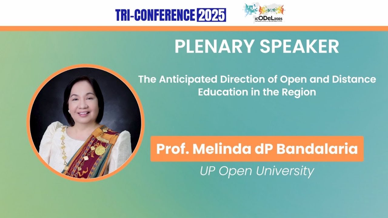 ICODeL 2025 | The Anticipated Direction of Open and Distance Education in the Region