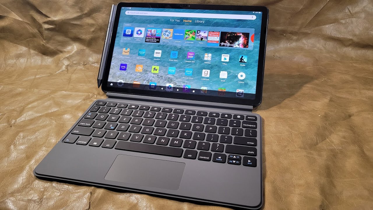 Fire Max 11 tablet, keyboard, pen, and comparisons with iPad and Fire 10