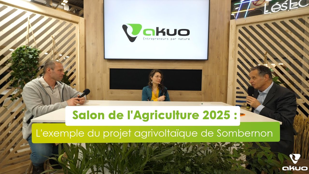 Salon de l'Agriculture 2025 : l'exemple du projet agrivoltaïque de Sombernon