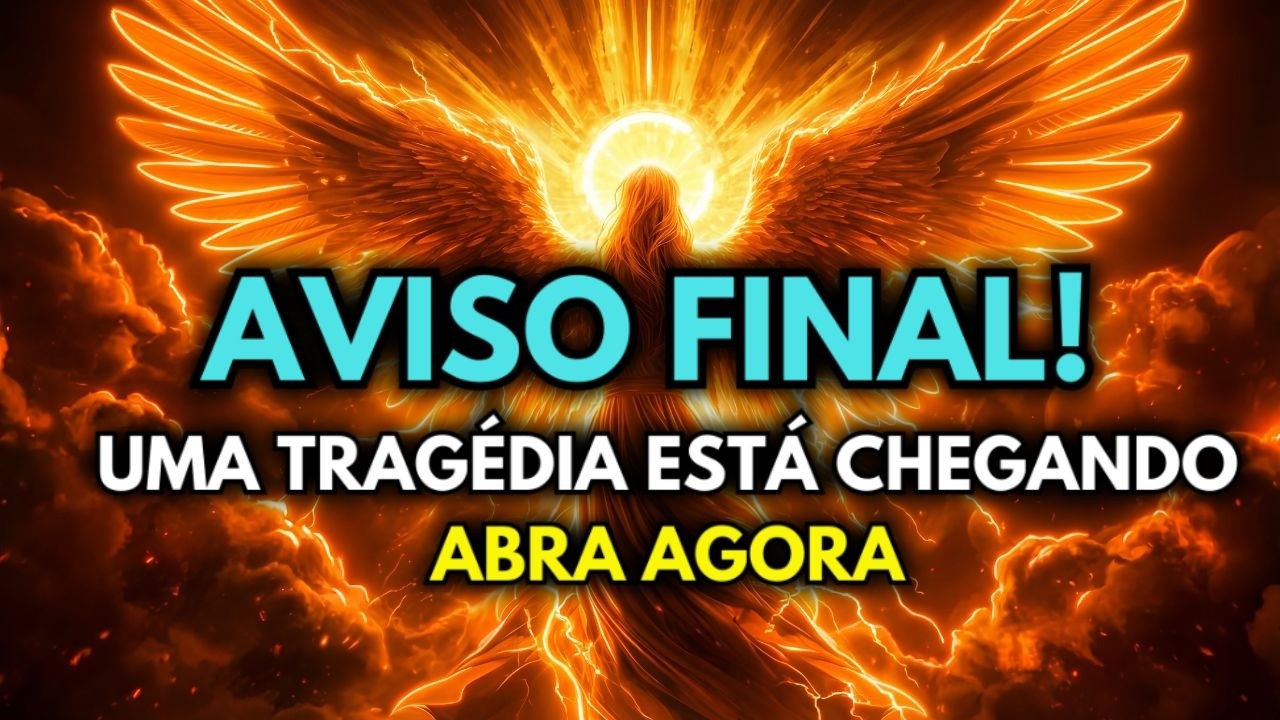 🔴 FALTAM APENAS 2 MINUTOS — O ARCANJO MIGUEL ADVERTE COM URGÊNCIA: UMA TRAGÉDIA DEVASTADORA ESTÁ....