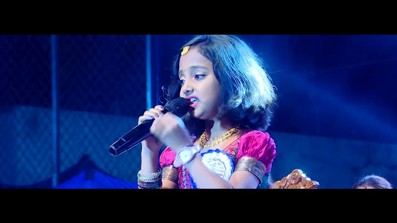 SA RE GA MA PA LITTLE CHAMPS JNANA GURURAJ @  BNR SAMSKRUTHI SANGAM-2025 PART 1