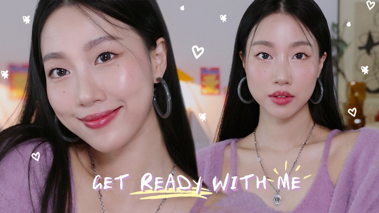얻어걸린 피부표현🤭 휘뚜루마뚜루 꾸안꾸 메이크업 (투쿨팔레트/롬앤마스카라 등) | 민스코 Minsco