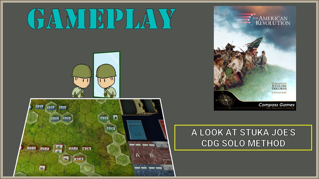 A Look at Stuka Joe's CDG Solo Method with Command & Colors: Tricorne