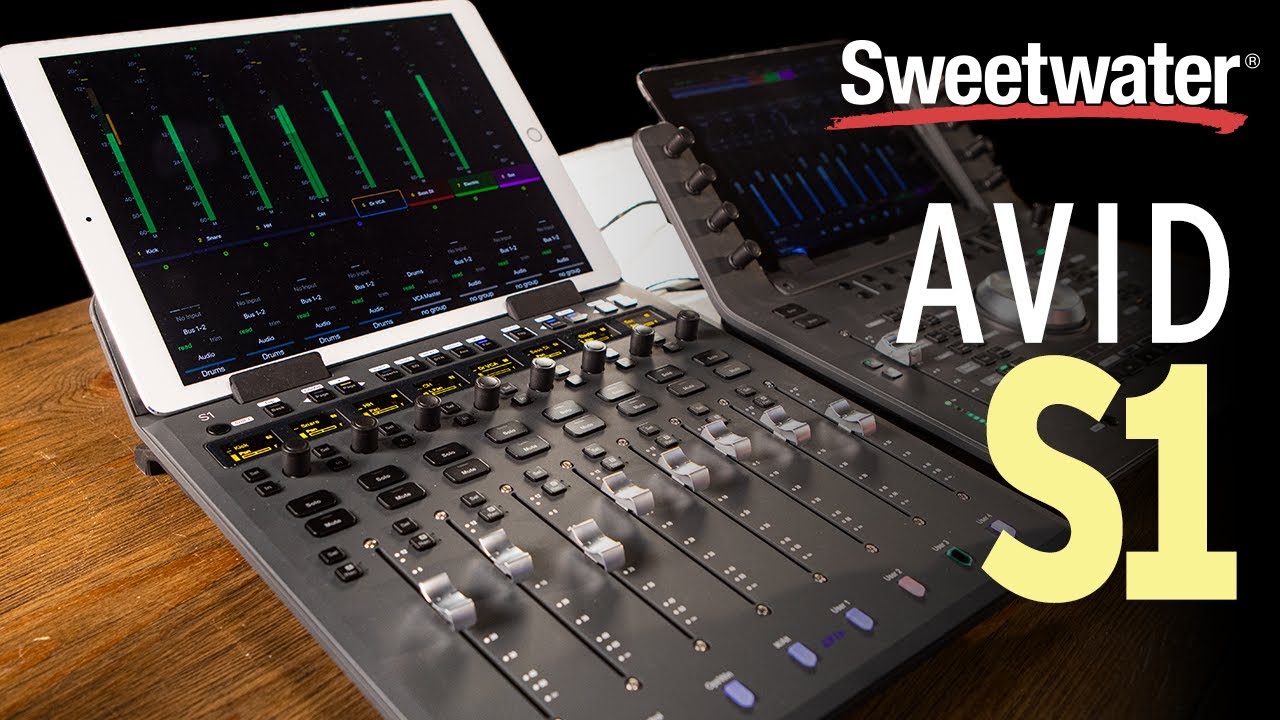 Avid S1 Control Surface Overview