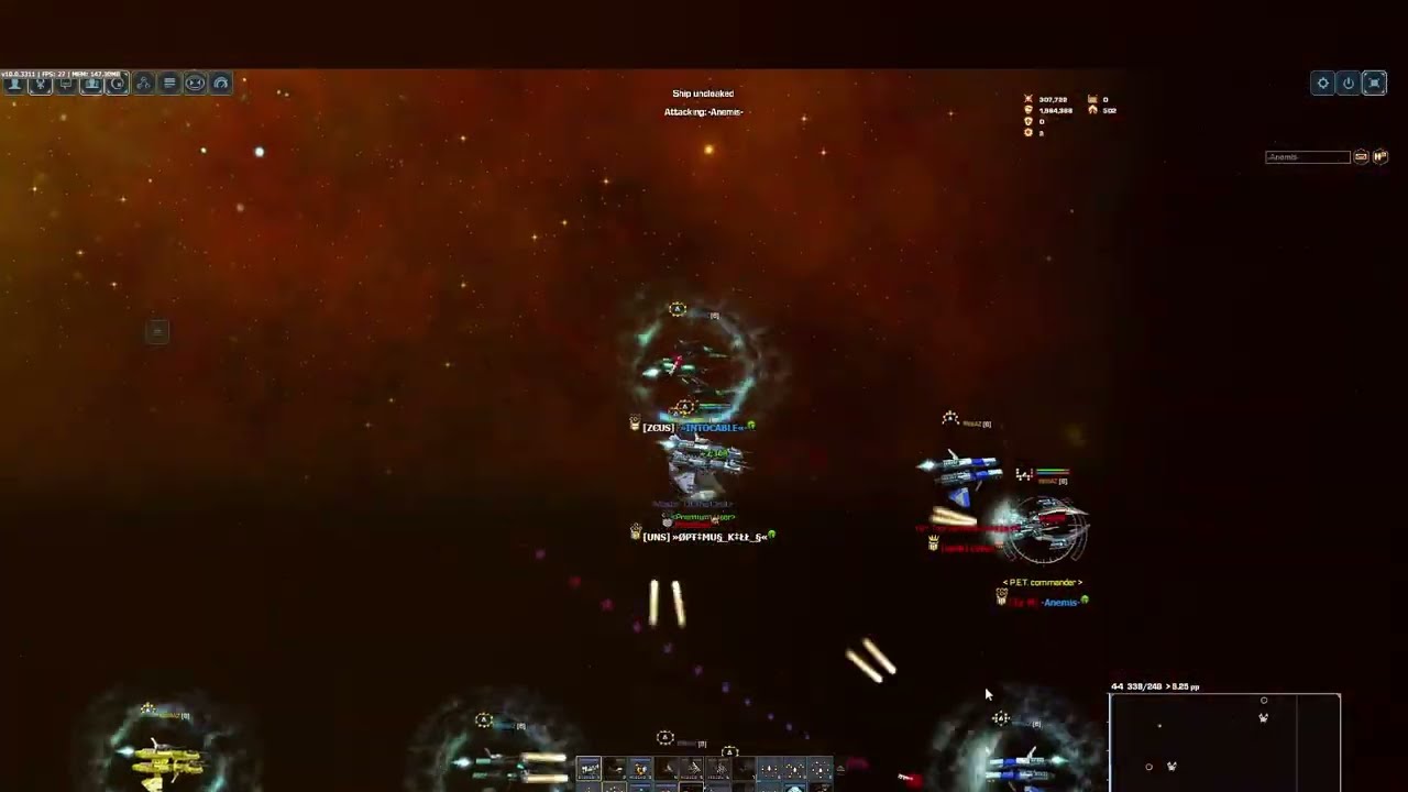 DarkOrbit-GalaxySpaces | Unstoppable | Extermination⚔️