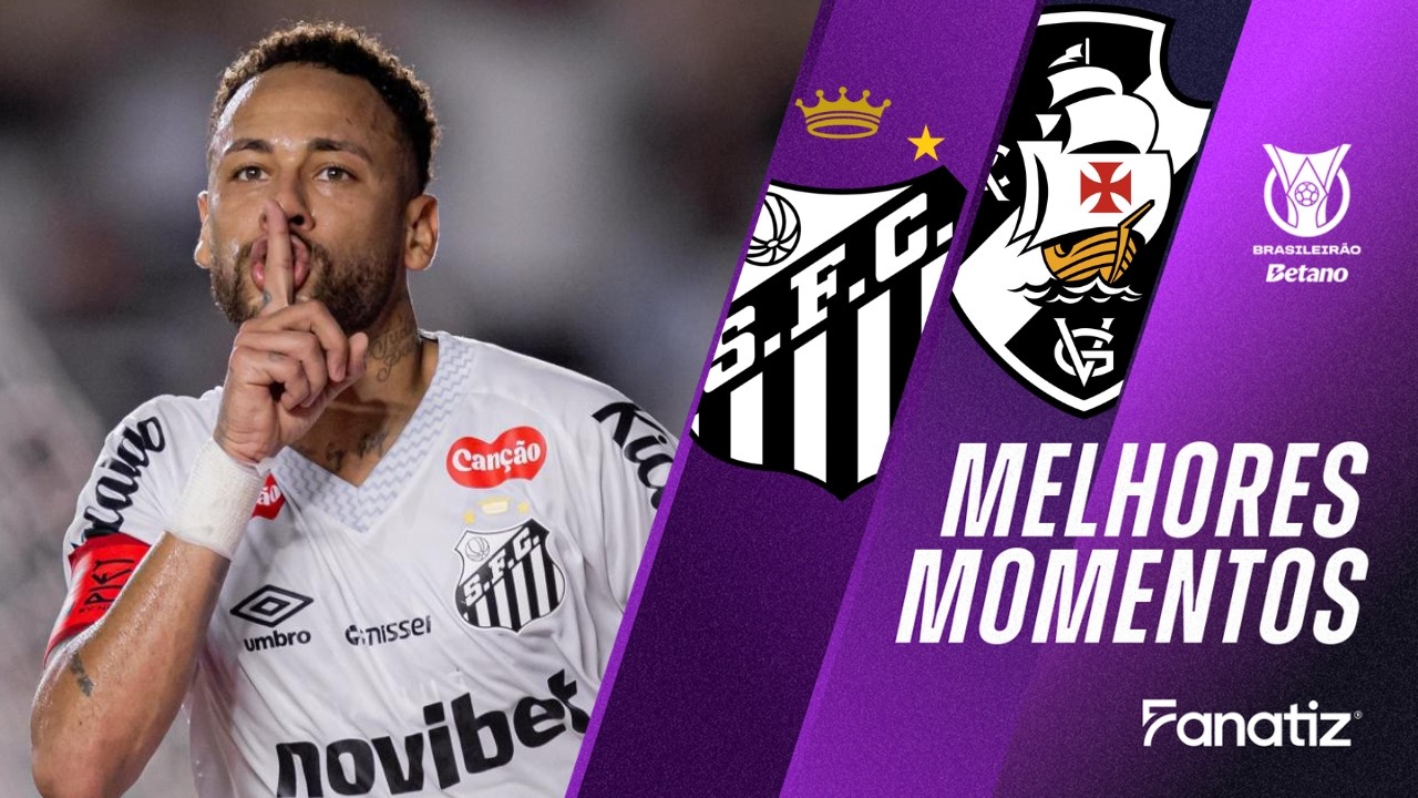 Santos 2x1 Vasco | Melhores Momentos | #Brasileirão2026