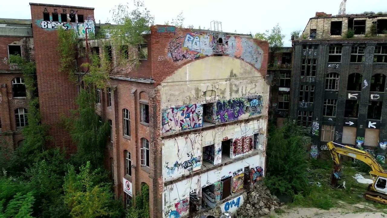 Continental Werk Hannover,Lost Places,DJI Mini 3 Drohne