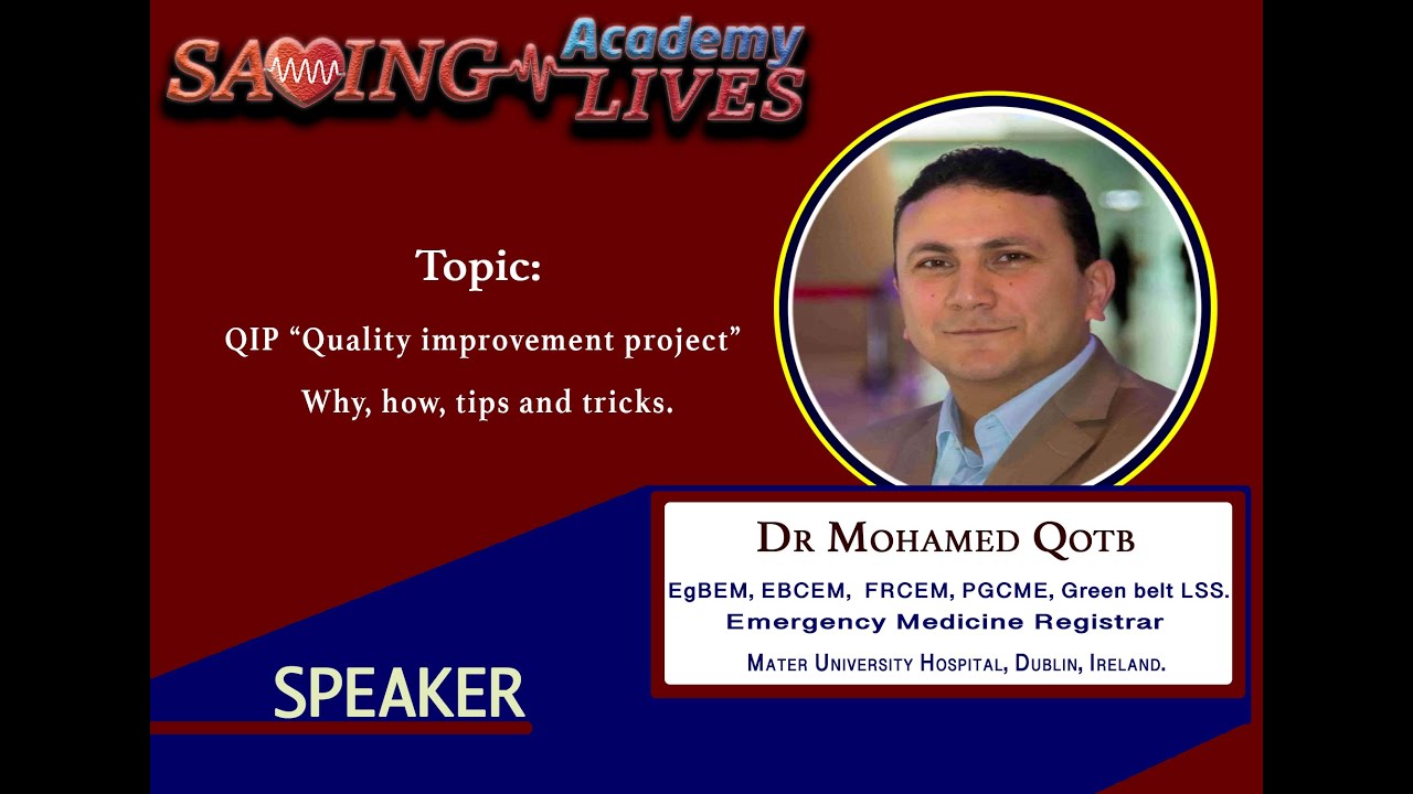 Quality improvement Project (Arabic/English) By: Dr Mohamed Qotb