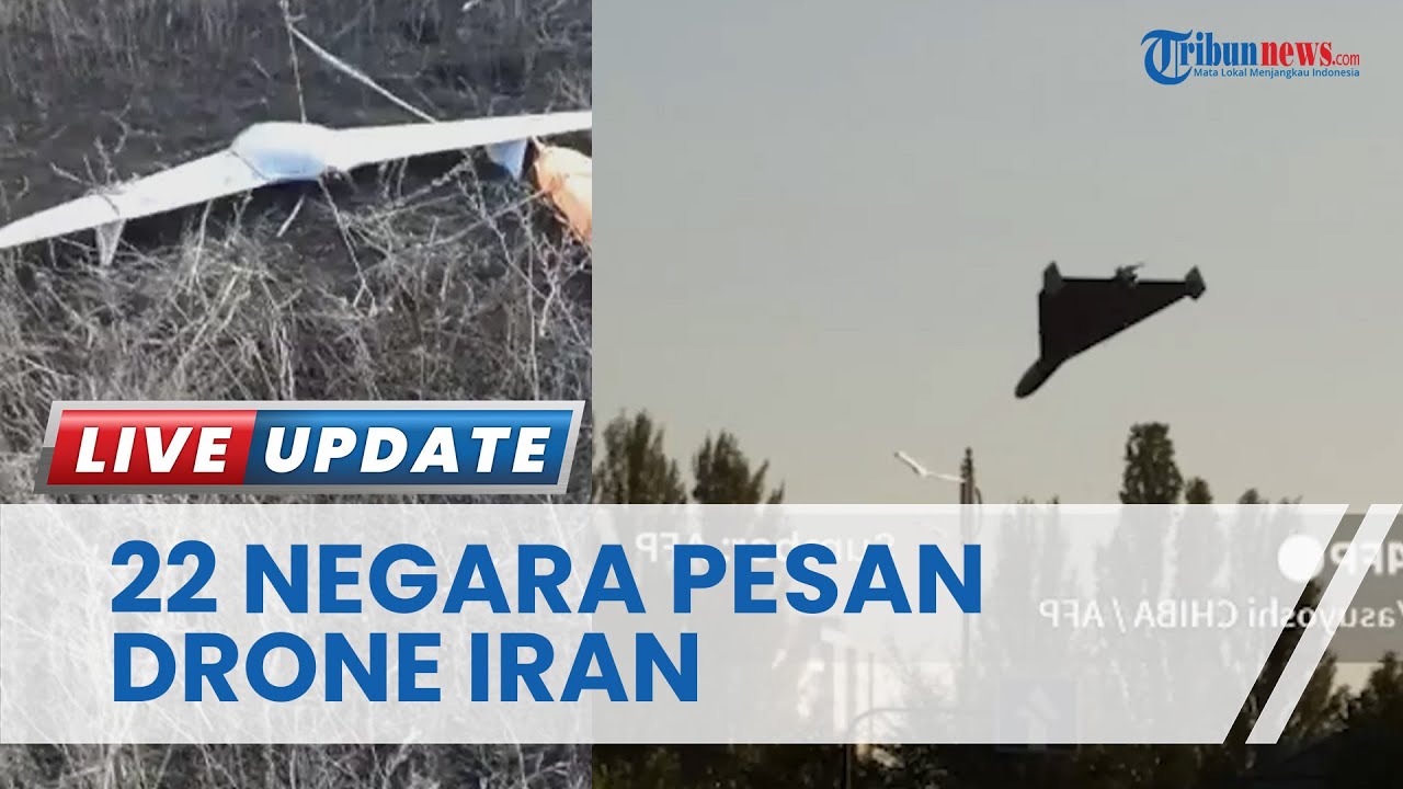 Jadi Polemik karena Digunakan Rusia saat Invasi Rusia, Drone Iran Kini Dipesan oleh 22 Negara