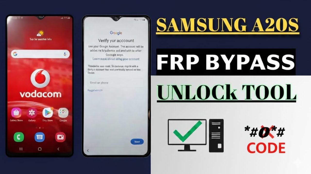 Samsung A20s FRP Unlock Tool 2026 | Google Account Bypass Without PC | 100% Working#a20s #frp #frpシ 