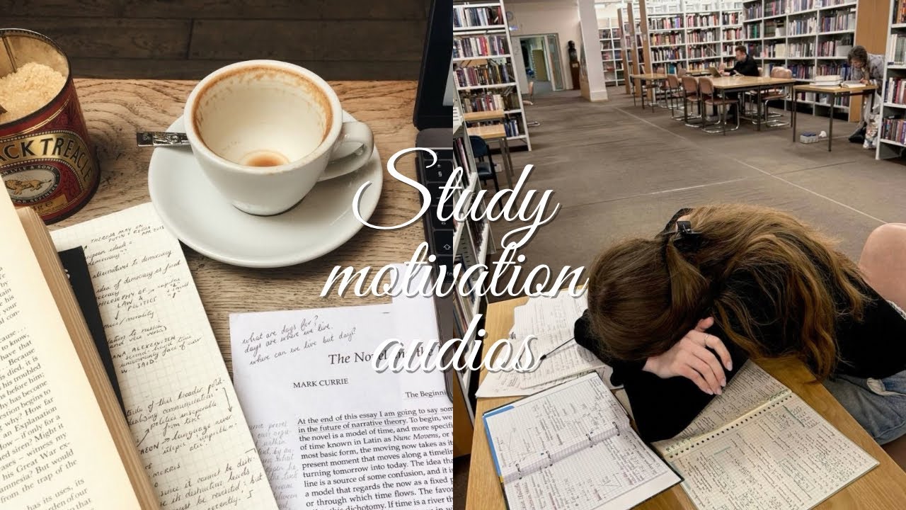 study motivation audios ⋆˚࿔  +timestamps (playlist)
