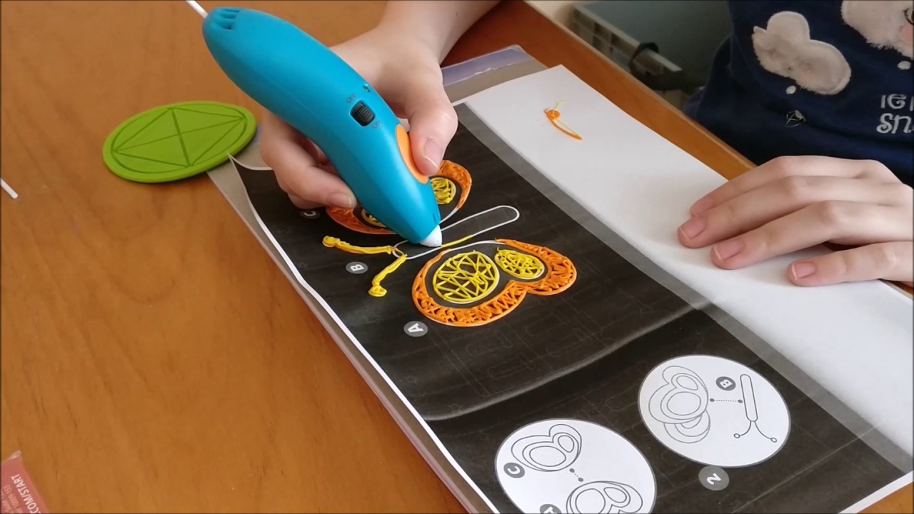 3D-Drucker-Stift 3Doodler Start kurze Demo
