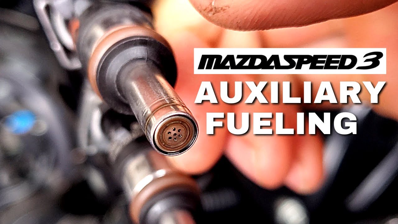 Mazdaspeed 3 - AUX Fuel Injector Testing (Bosch 1000cc) - 6th Port Injection