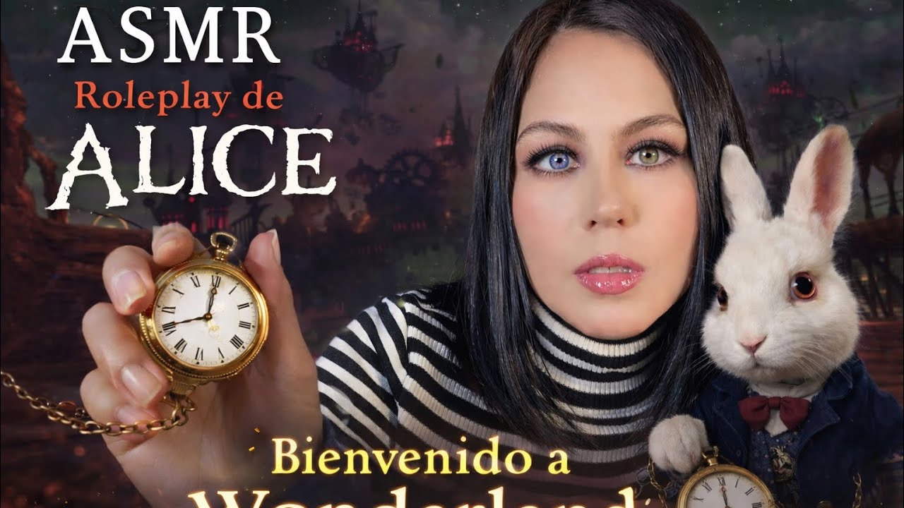 Asmr ALICE En Wonderland Te Maquilla Para Proteger tu Sueño 😴🤤