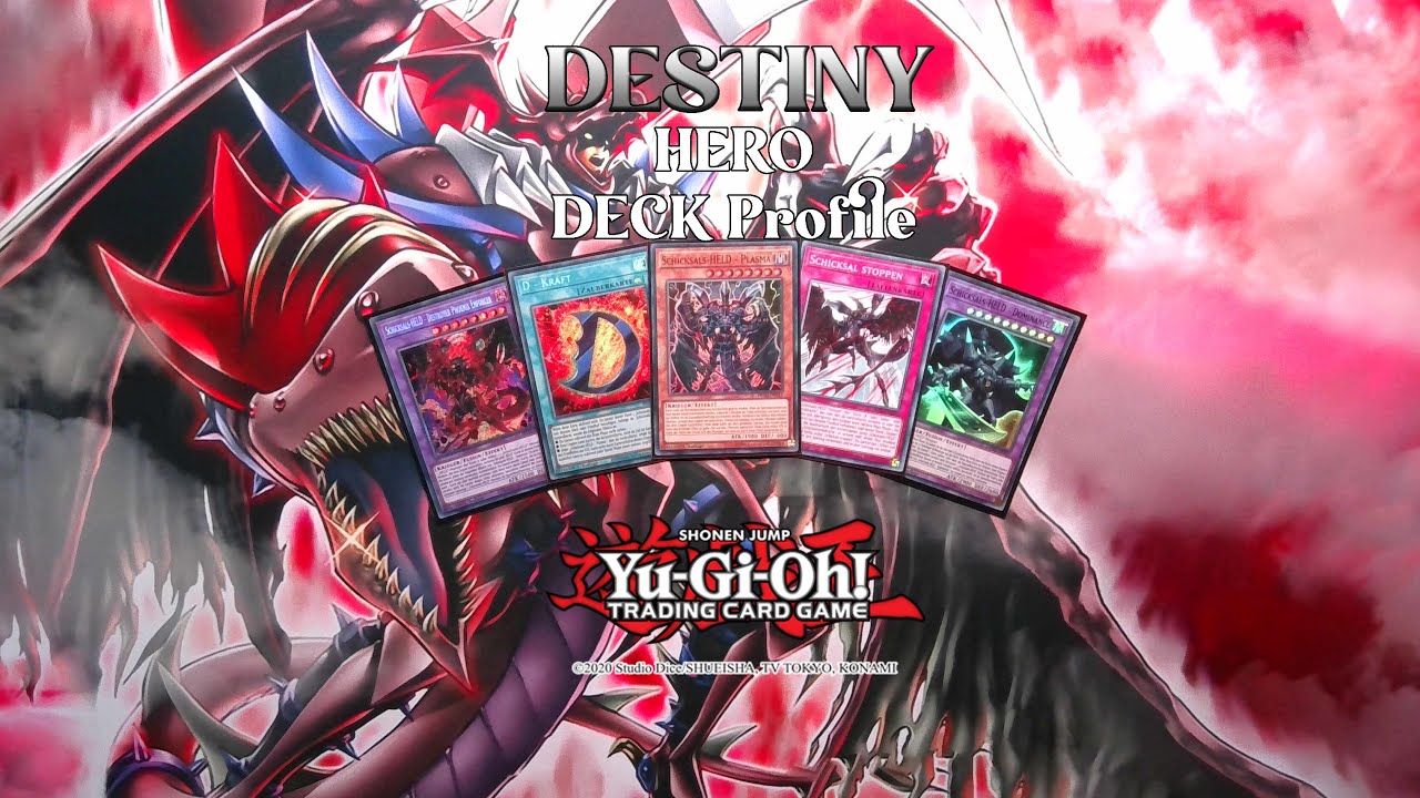 Yu-Gi-Oh! DESTINY HERO DECK Profile // D-Force Combo